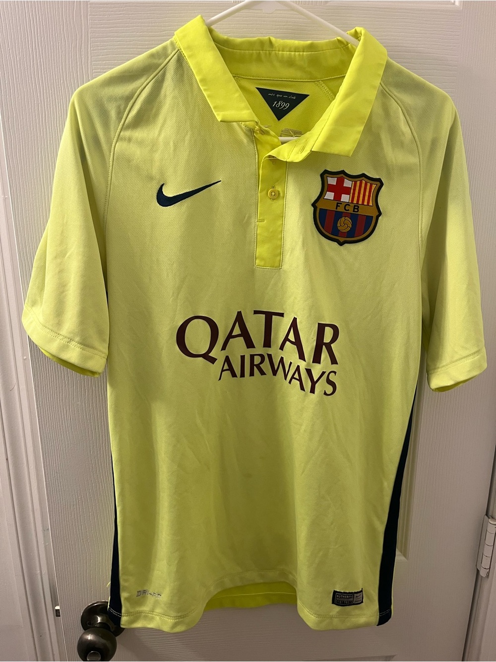 Nike FC Barcelona 2014-2015 Third Jersey Mens Small